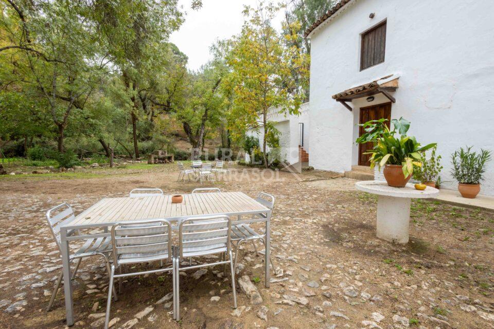 Mobiliario exterior y terraza de Casa rural en Chilluevar (Jaén)-2145
